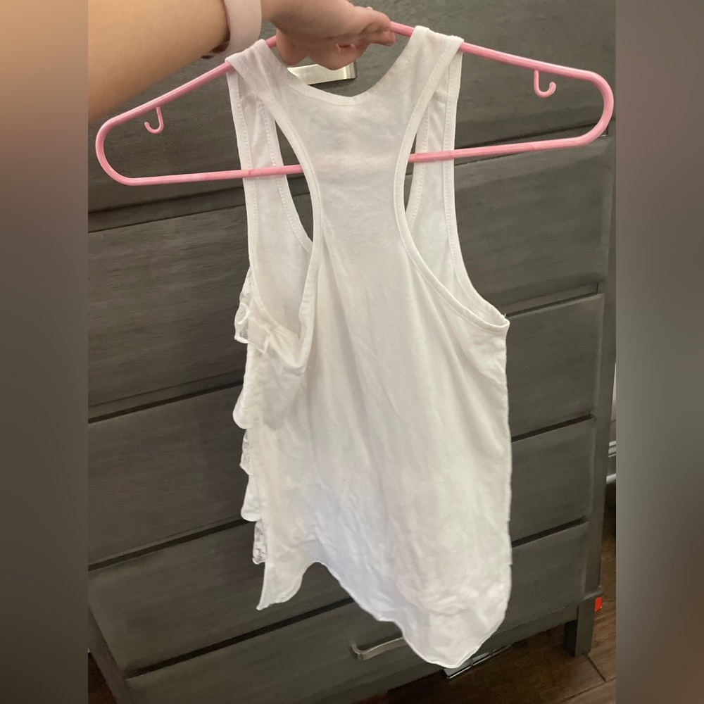 Floating White Tank top - Picture 2 of 2